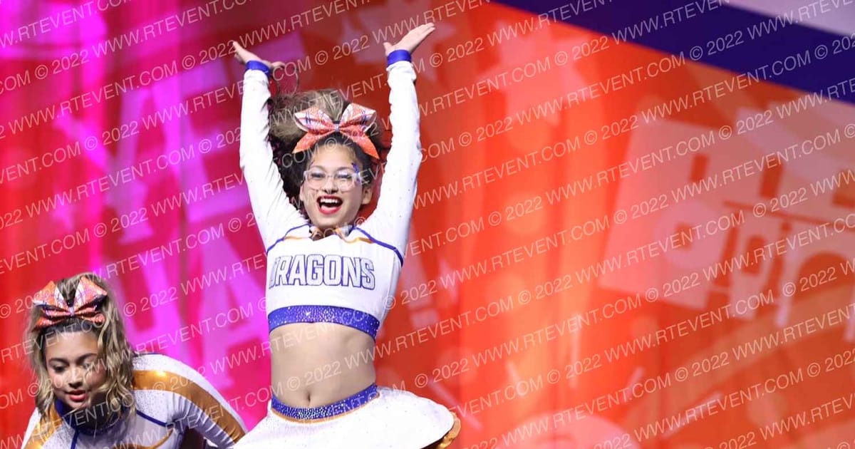 Texas Cheer Dragons INFERNO · Cheer Power Southern Nationals