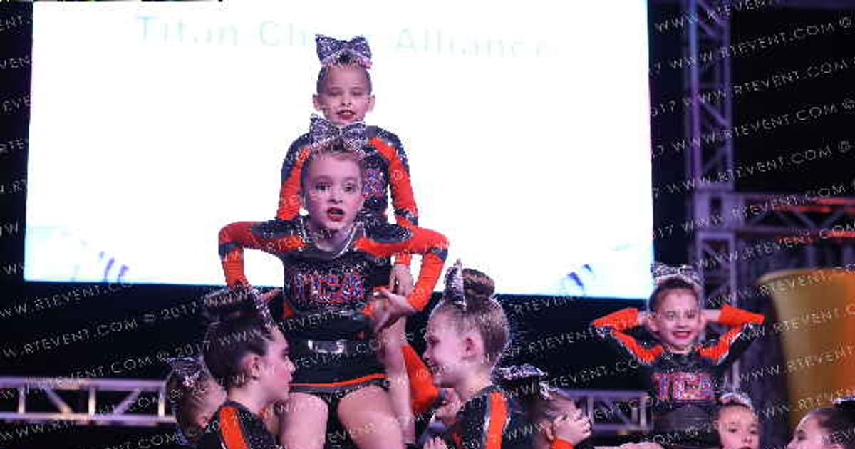 Titan Cheer Alliance Mini elite dazzlers · ACDA Reach the Beach Ocean City Showdown
