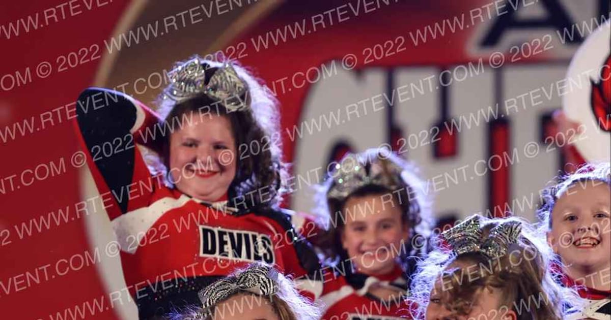 Jersey Devils Cherry Bombs · Cheer Power Trenton Showdown DIDII