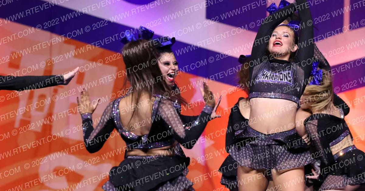 The Champions All Stars Carbon · Cheer Power Southern Nationals