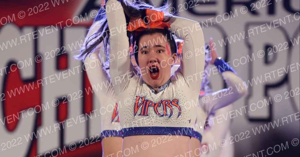 Victory Vipers Lady Strikers · Cheer Power Trenton Showdown DIDII