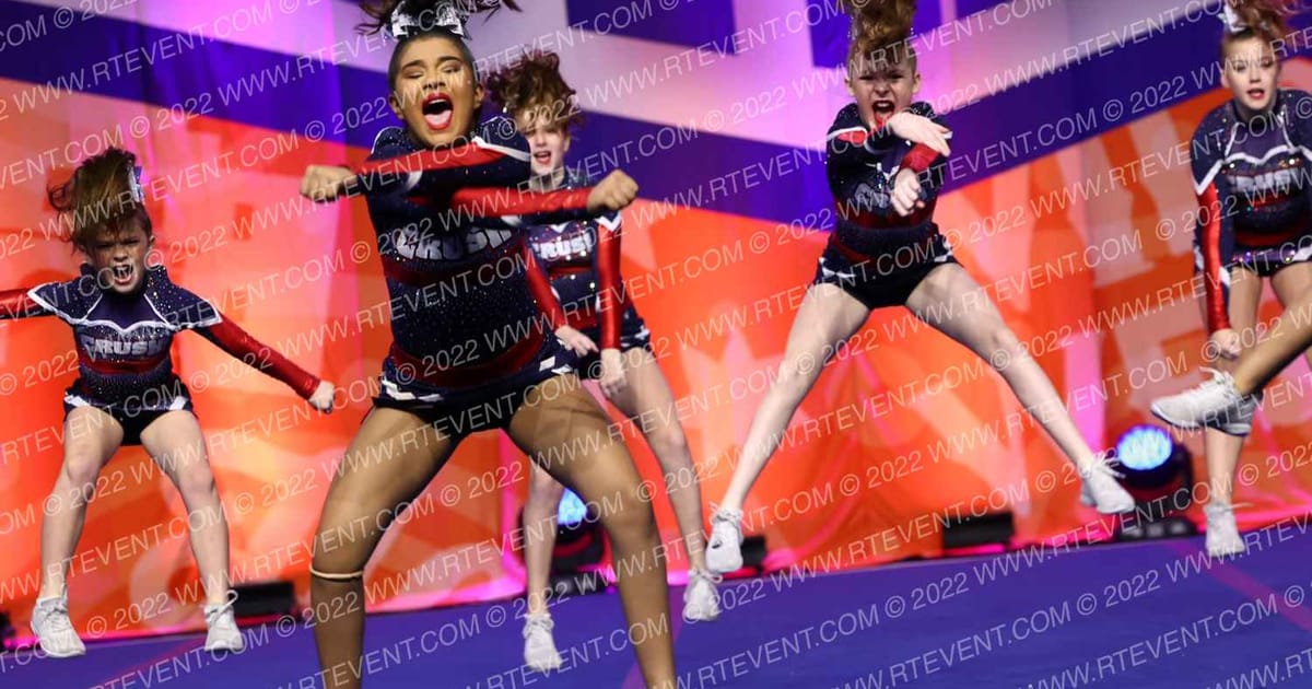 Crush All Stars Rebel Reign · Cheer Power Southern Nationals
