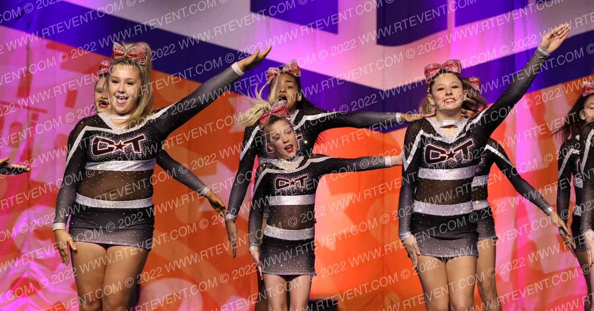 Cheer Town USA Lady Red · Cheer Power Southern Nationals