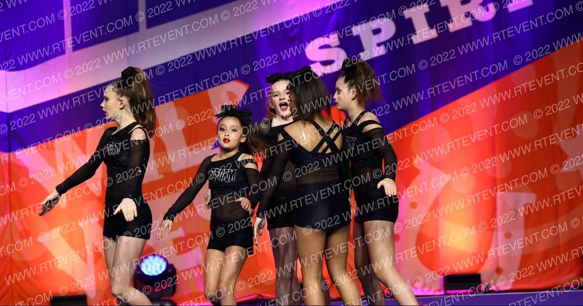 Texas Storm Athletics BLACKOUT · Cheer Power Southern Nationals