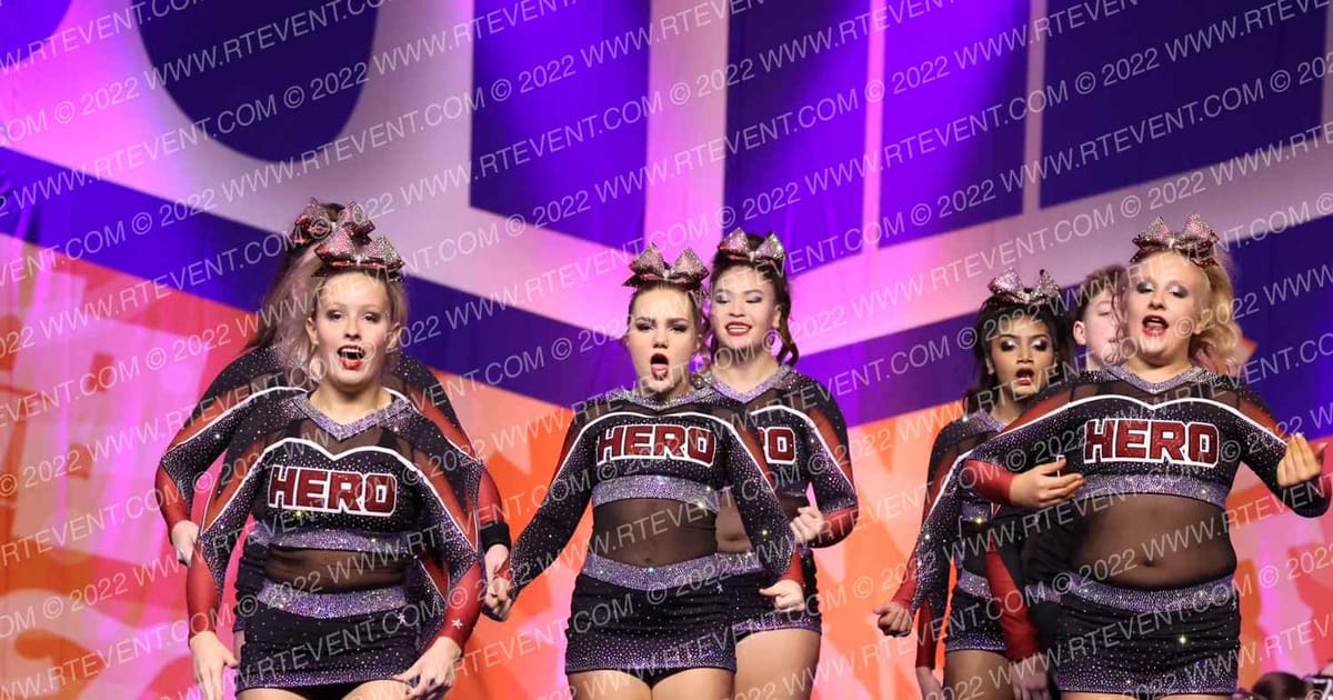 Hero Athletics Vengeance · Cheer Power Southern Nationals