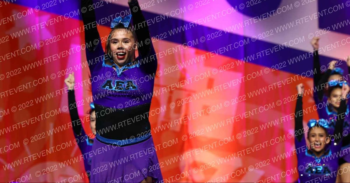 Amistad Eagles All Stars PURPLE STORM · Cheer Power Southern Nationals