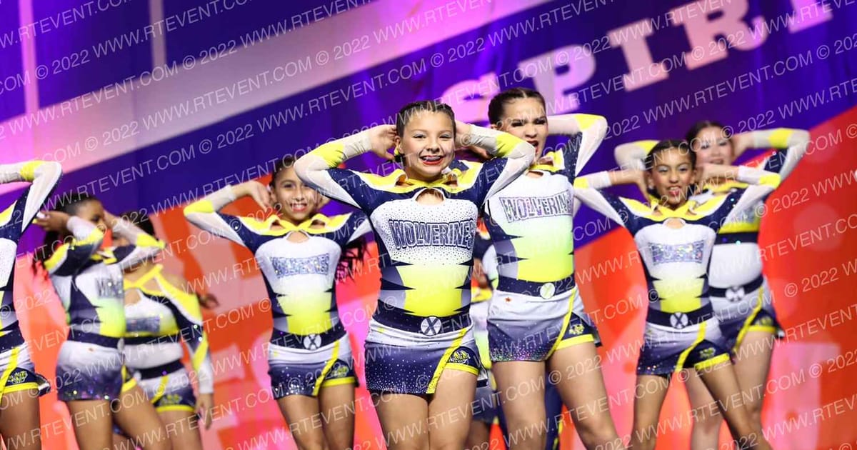 Texas Wolverine All Stars Steele Blades · Cheer Power Southern Nationals