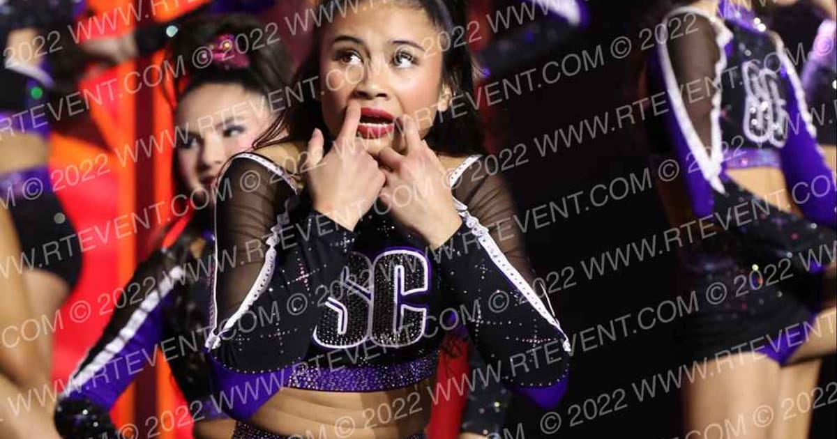 South Coast Cheer Scarlet · Grand Nationals Palm Springs