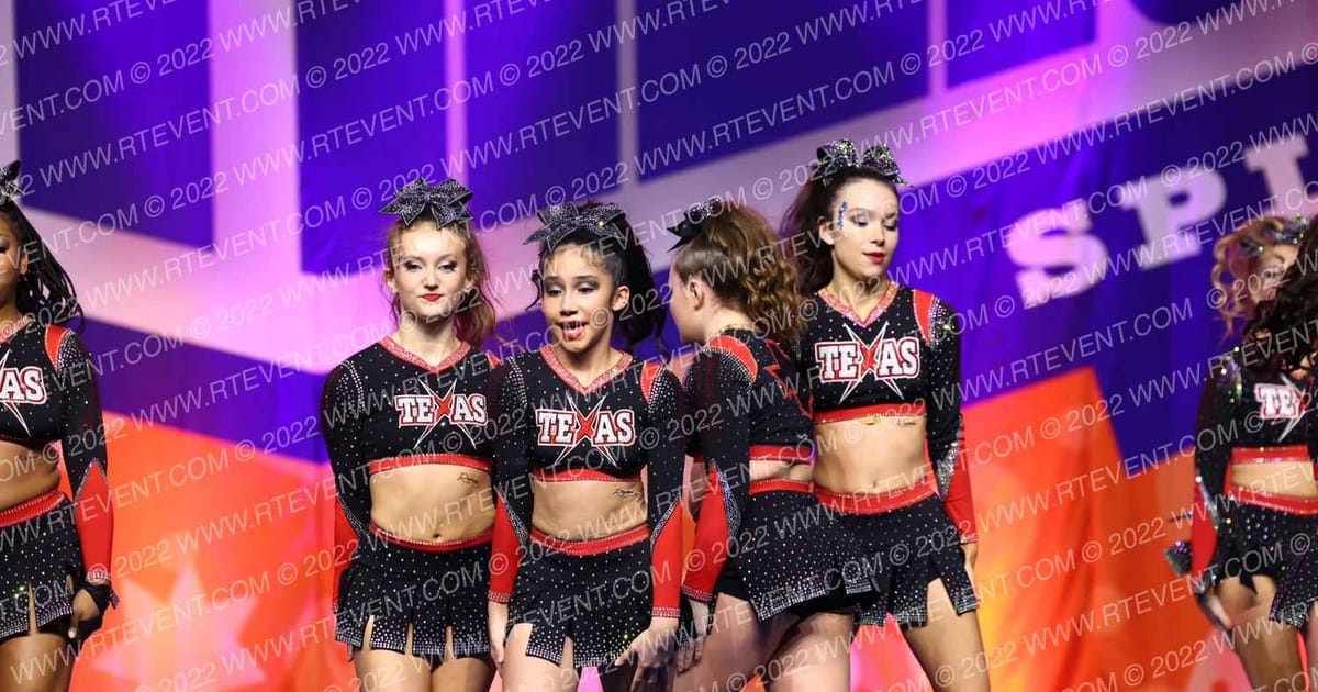 Texas Allstar Cheer and Dance Riptide · Cheer Power Southern Nationals