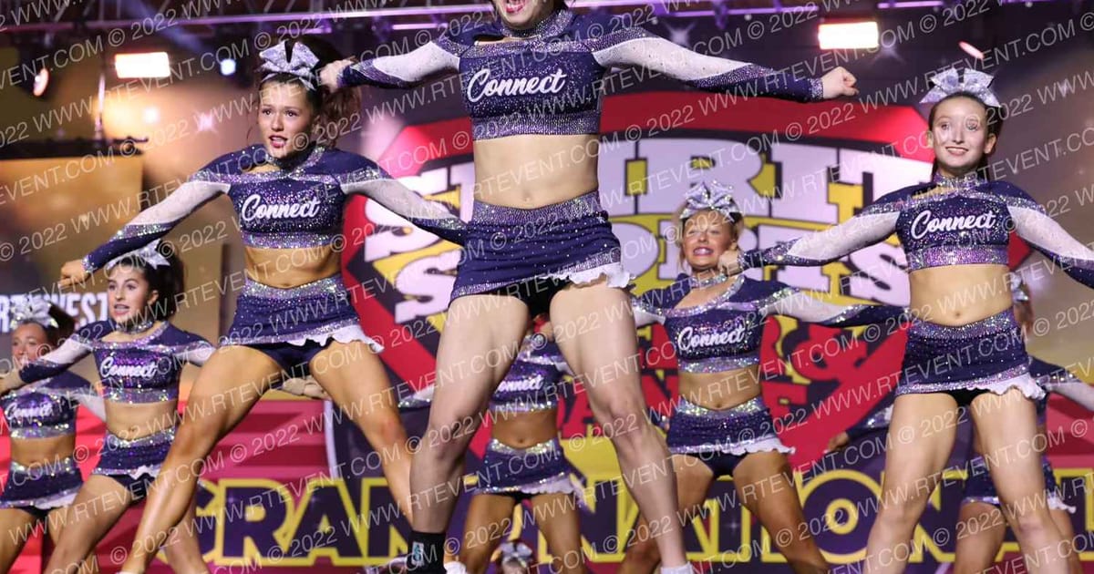 Connect Cheer Northwest Steel · Grand Nationals Palm Springs