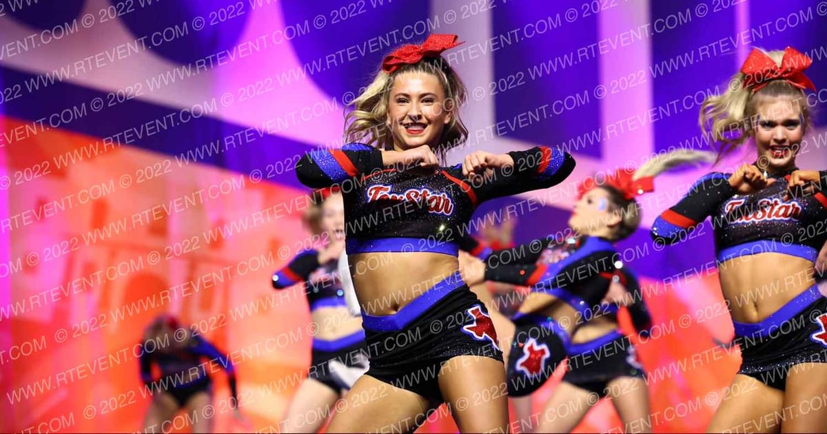 TexStar Athletics STARS AND STRIPES · Cheer Power Southern Nationals