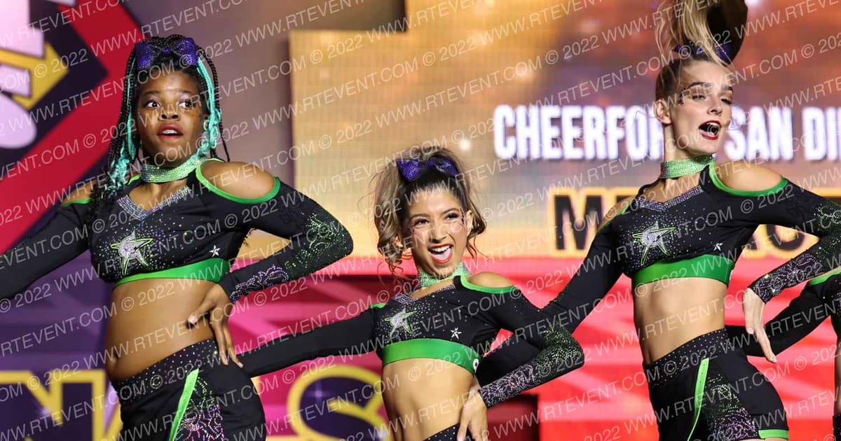 CheerForce San Diego Menace · Grand Nationals Palm Springs