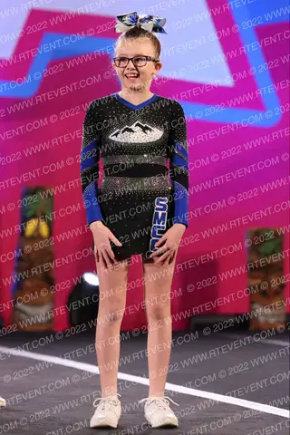 Smoky Mountain Competition Cheer Blue Twisters