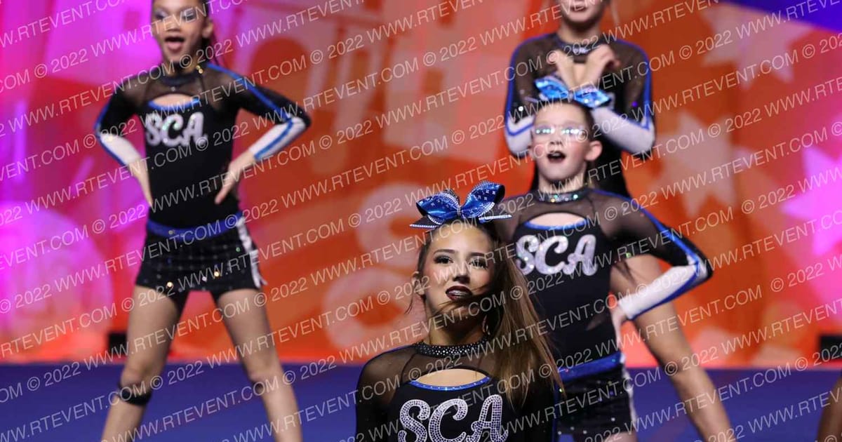 Spring Creek Athletics Courage · Cheer Power Southern Nationals