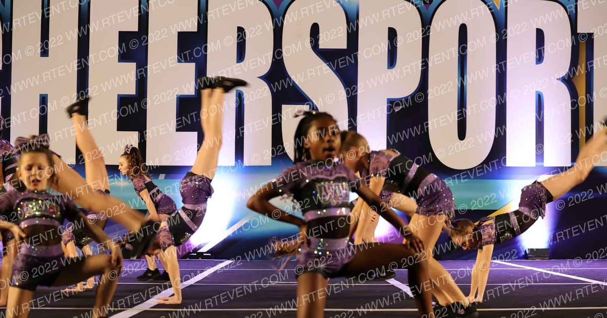 Divine Athletics Cheer Amethyst · CHEERSPORT Baltimore Classic