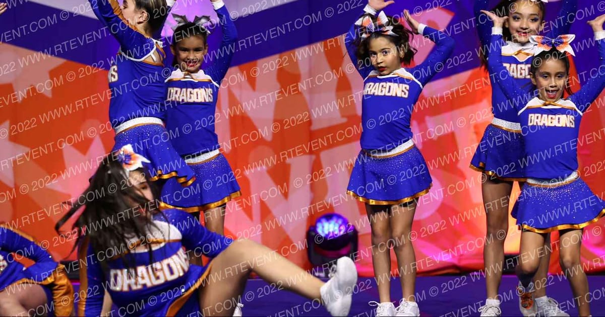 Texas Cheer Dragons IGNITE · Cheer Power Southern Nationals
