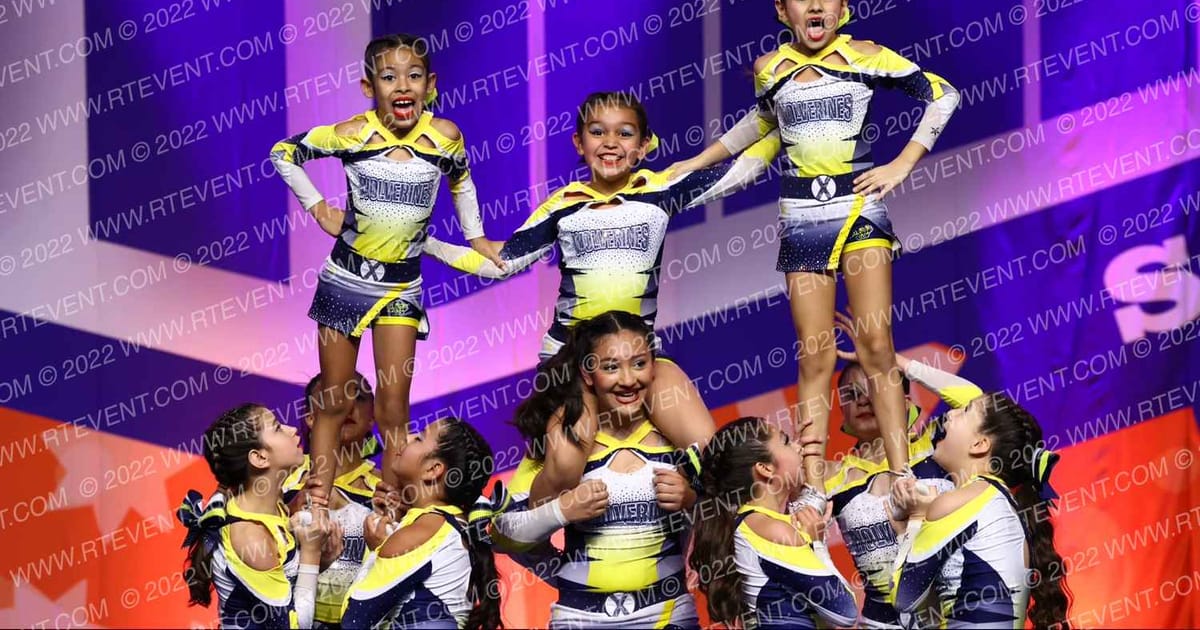 Texas Wolverine All Stars Slicer Blades · Cheer Power Southern Nationals