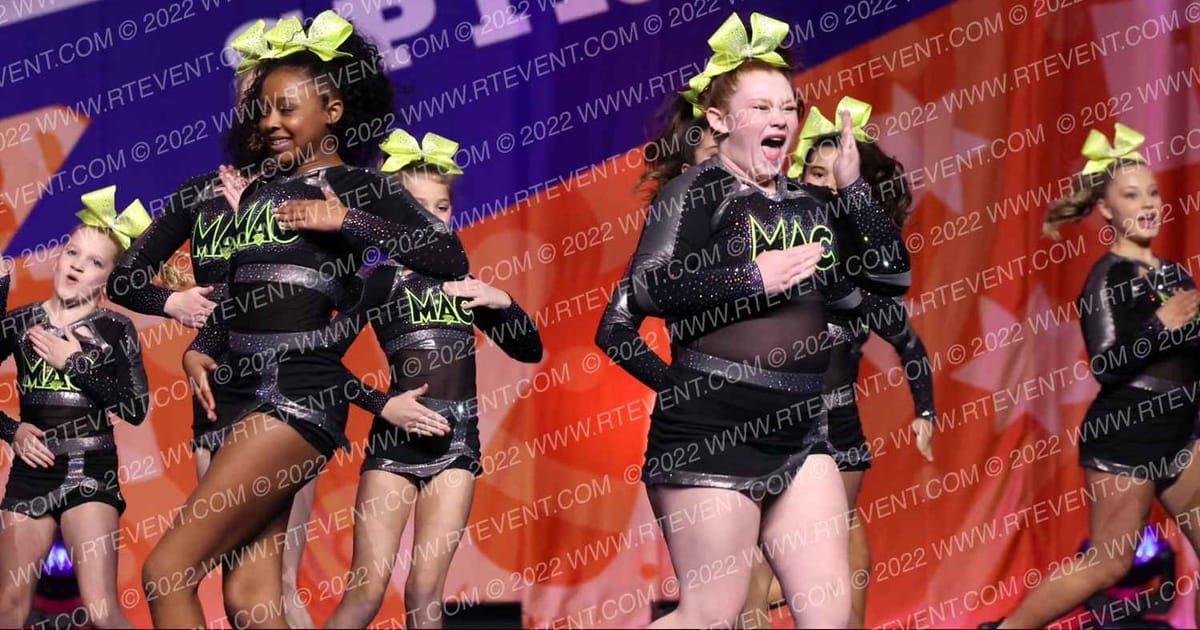 Modern American Cheer Black · Cheer Power Southern Nationals