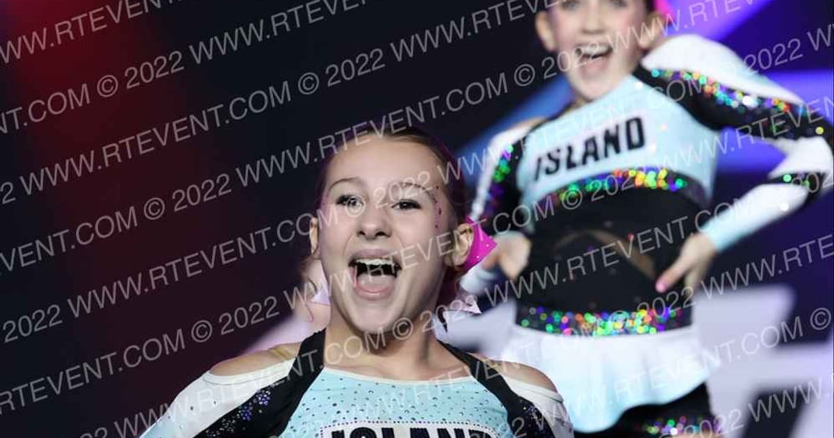 Island Cheer Blue Crew · Athletic Grand Nationals RI