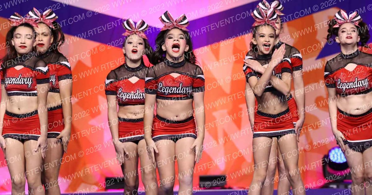 Legendary Cheer Elite Inferno · Cheer Power Southern Nationals
