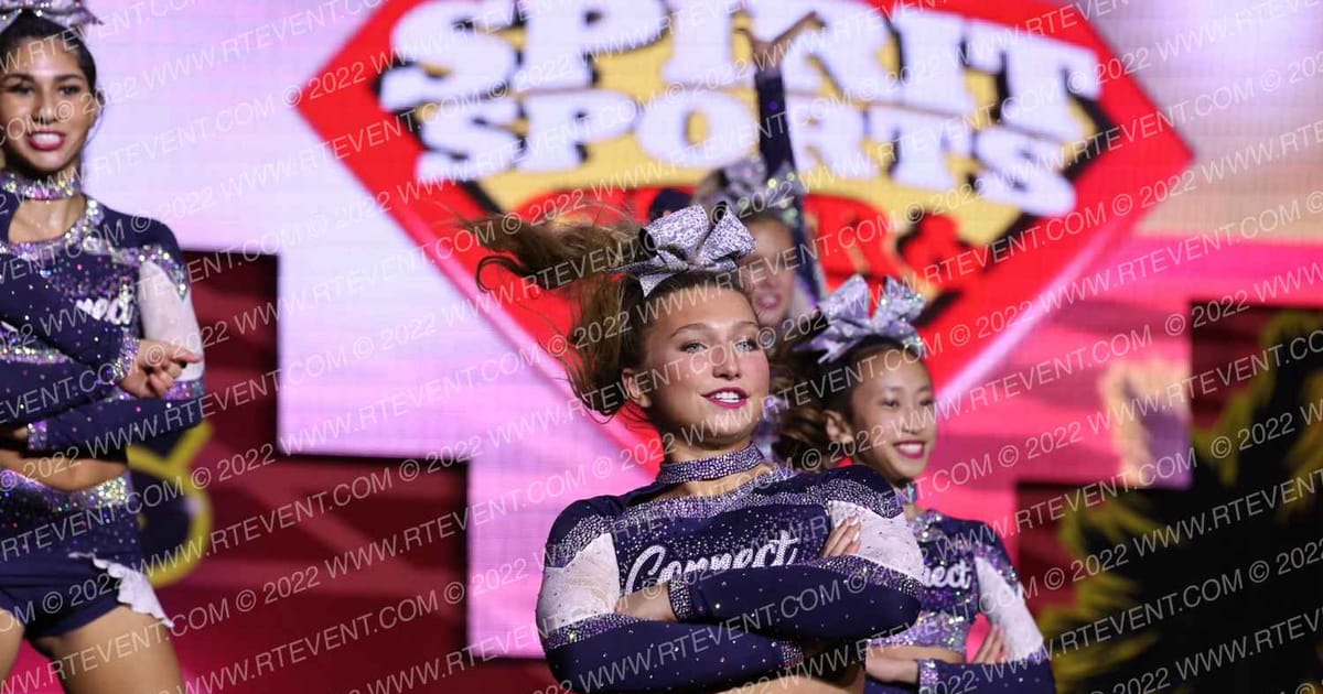 Connect Cheer Northwest Blush · Grand Nationals Palm Springs