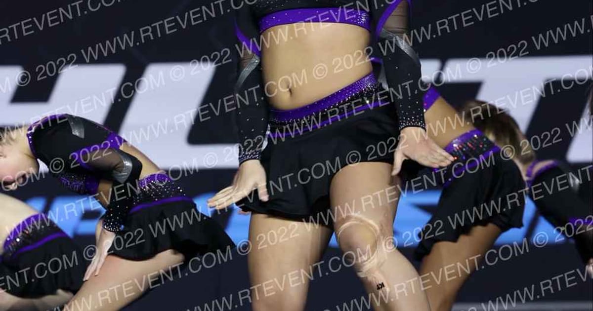Express Cheer Force Purple Reign · Athletic Grand Nationals RI