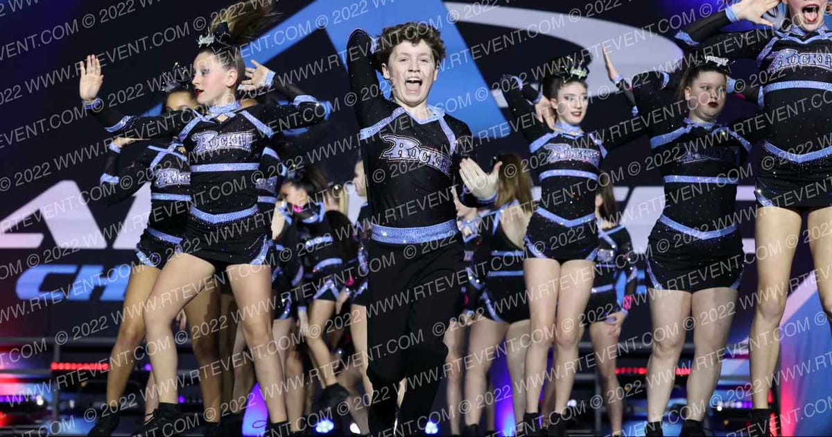 Rocket Cheer Silver Spotlight · Athletic Grand Nationals RI