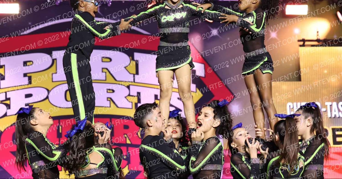 Cheer-tastics Crush All Star Cheer Crew of Chaos · Grand Nationals Palm Springs