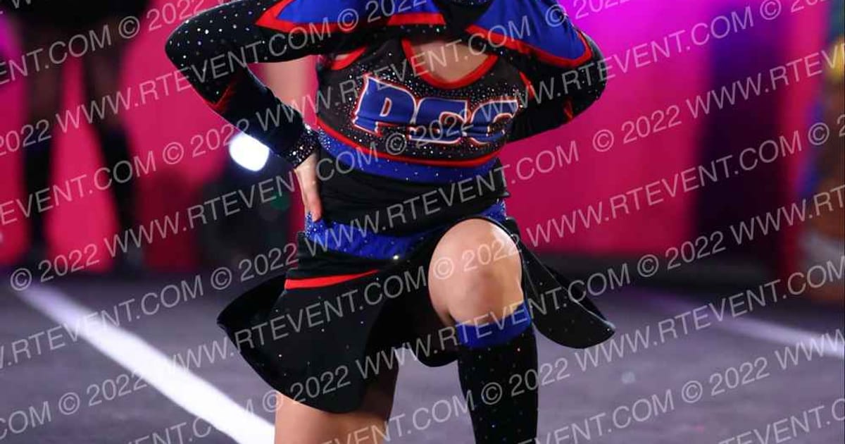 Palmetto Spirit Cheer & Tumble Blue Crew · Aloha Concord Showdown