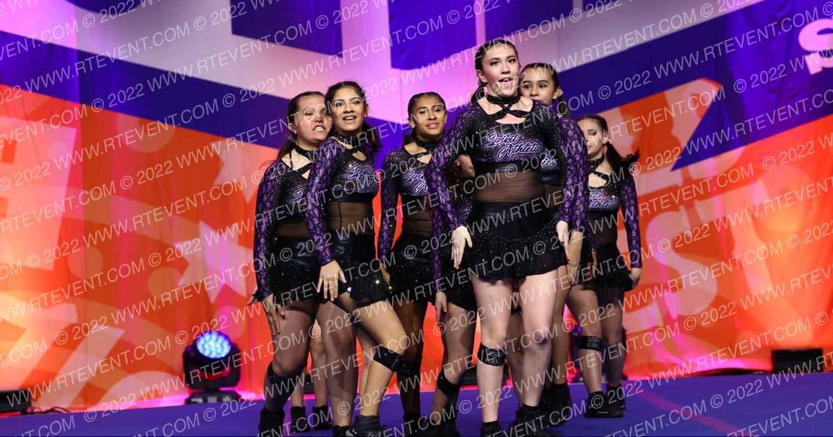 Spirit Athletics Gems Rubies · Cheer Power Southern Nationals