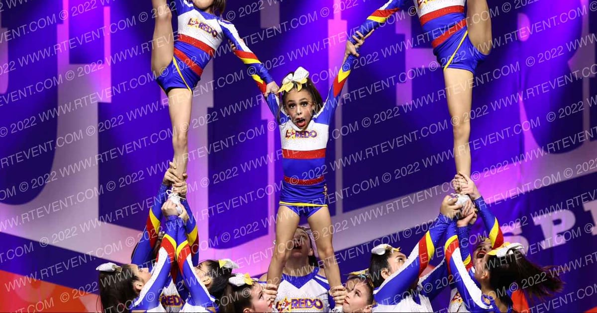 Laredo All American Dippers · Cheer Power Southern Nationals