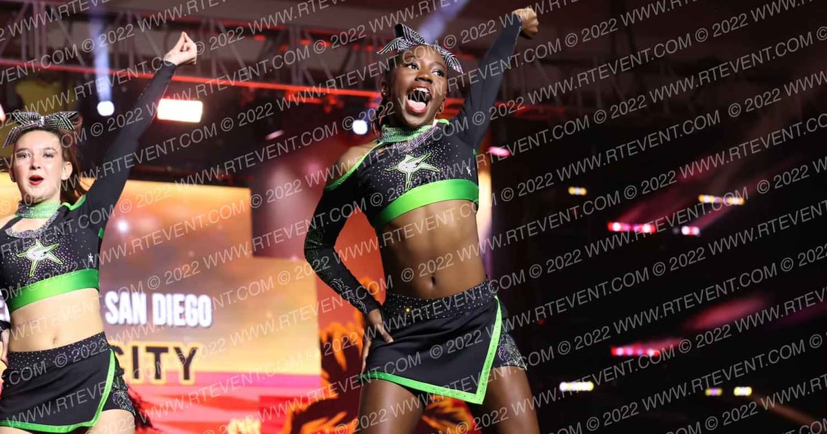 CheerForce San Diego Ferocity · Grand Nationals Palm Springs