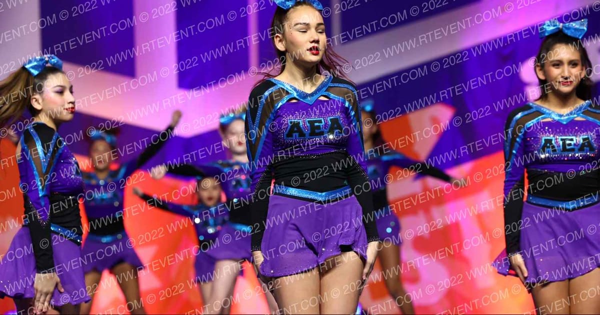 Amistad Eagles All Stars PURPLE STORM · Cheer Power Southern Nationals
