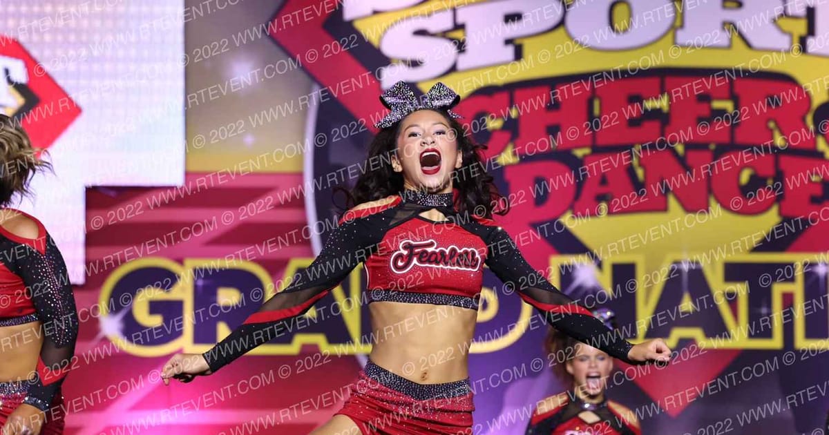 South Coast Cheer Fearless · Grand Nationals Palm Springs