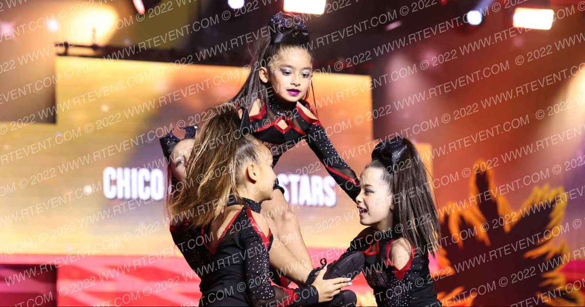 Chico Cheer All Stars FIRE · Grand Nationals Palm Springs