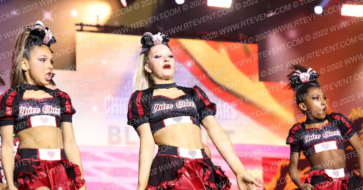 Chico Cheer All Stars BLACKOUT · Grand Nationals Palm Springs