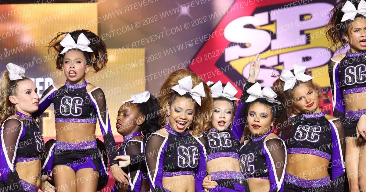 South Coast Cheer Scarlet · Grand Nationals Palm Springs