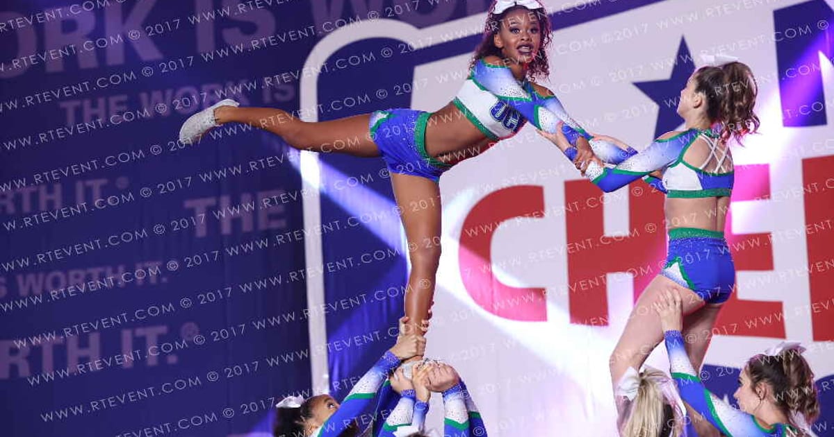 University Cheer Force STORM · NCA Roseville