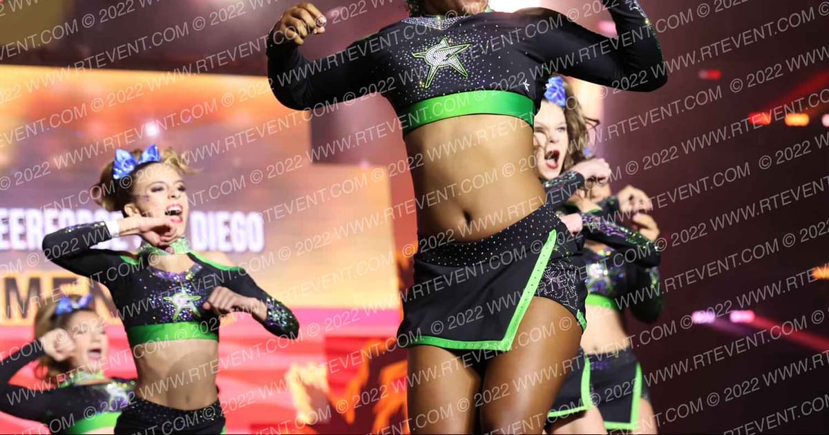 CheerForce San Diego Menace · Grand Nationals Palm Springs