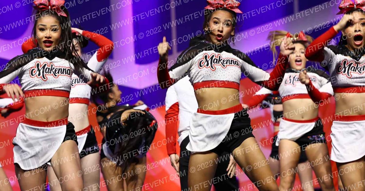 Valley Cheer Elite Makenna Code Red · Cheer Power Southern Nationals