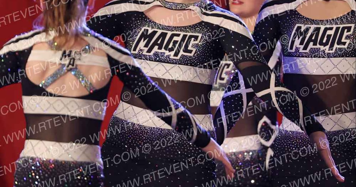 Magic Athletics CODE BLACK · Cheer Power Trenton Showdown DIDII