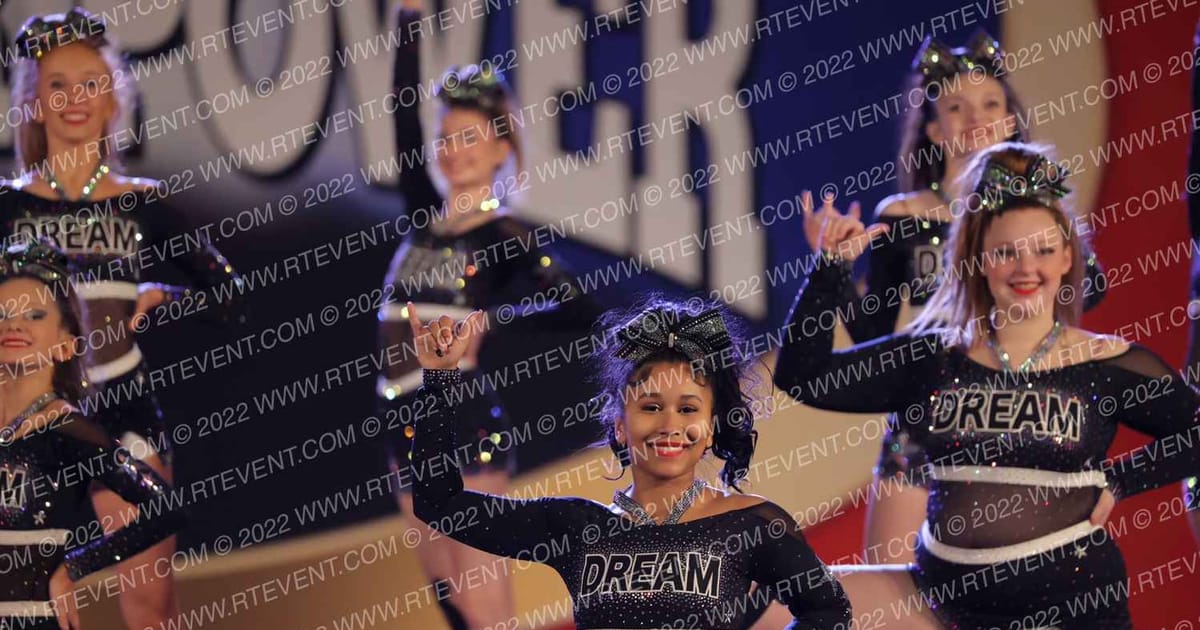 Dream Athletics Lady Rays · Cheer Power Trenton Showdown DIDII