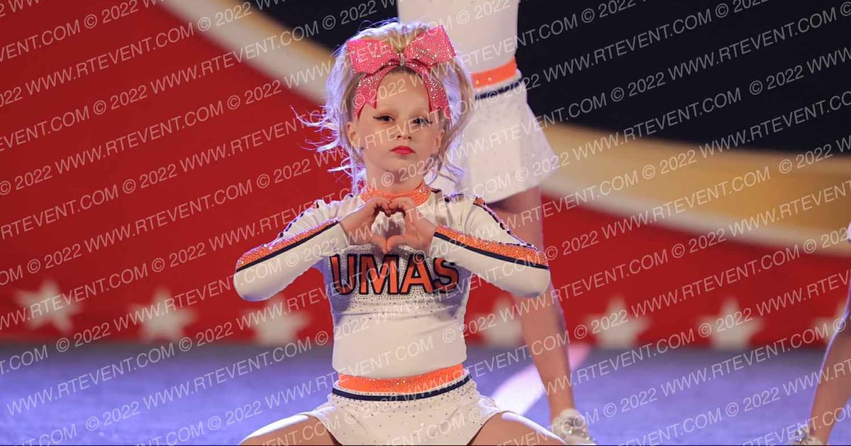 Upper Merion All Stars Mini Blue · Cheer Power Trenton Showdown DIDII