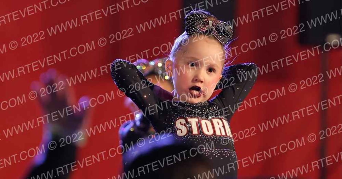 South Jersey Storm Rain Drops · Cheer Power Trenton Showdown DIDII