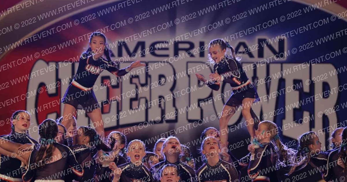 Upper Merion All Stars Turquoise · Cheer Power Trenton Showdown DIDII