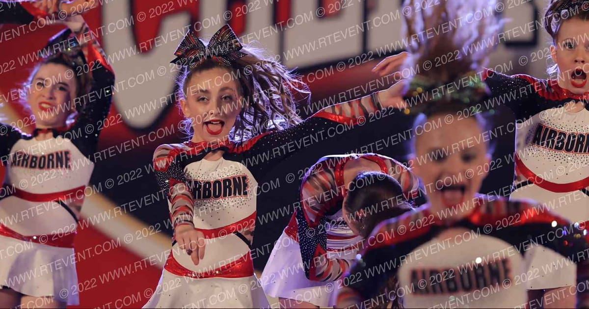 Airborne Elite All Stars Lady Rangers · Cheer Power Trenton Showdown DIDII