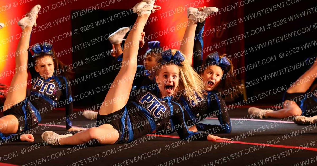 Primetime Cheer Lady Sapphire · American Cheer Power Rochester Showdown