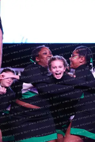 Central Dauphin Youth Cheer Association Junior Black
