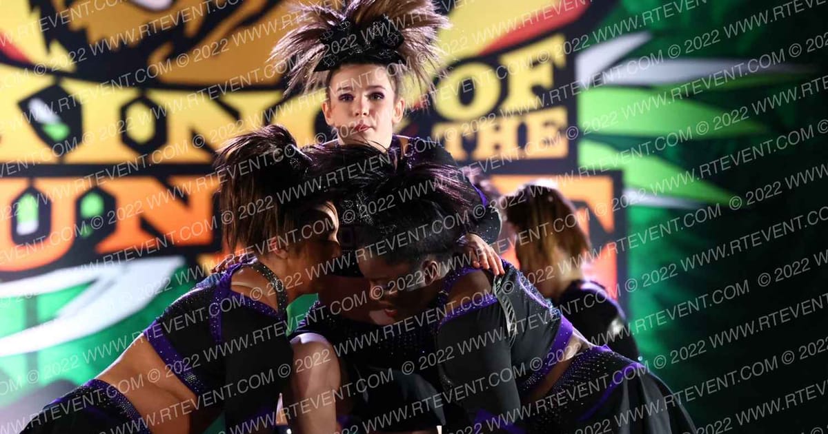 Express Cheer Force Purple Reign · ASC King of the Jungle Showdown