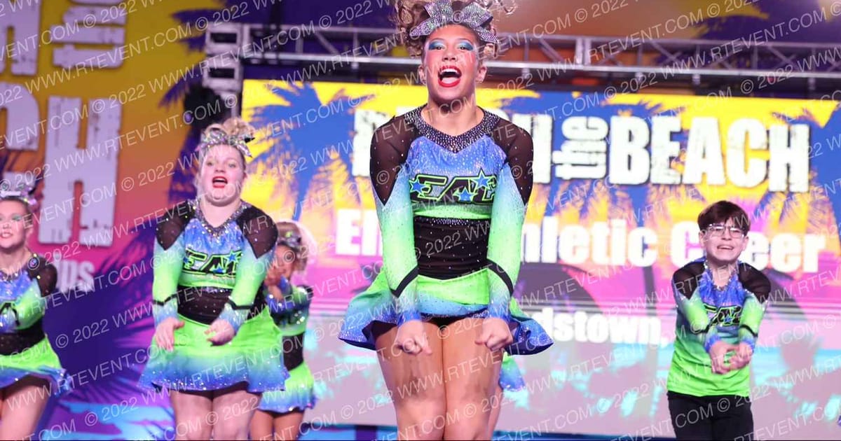 Elite Athletic Cheer Blackout · ACDA Reach the Beach Rec NATIONALS